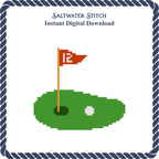 Golf Green Flag