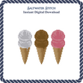 3 Cones Neopolitan