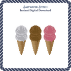 3 Cones Neopolitan