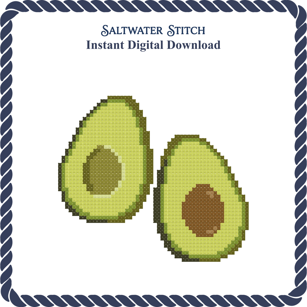 Open Avocado Halves