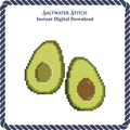 Open Avocado Halves