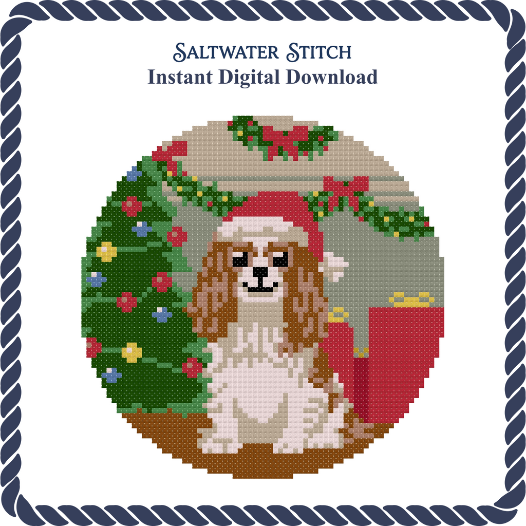 Cavalier King Charles Christmas Ornament