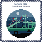 Pell Bridge Christmas Ornament