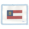 Georgia Flag Needlepoint Canvas