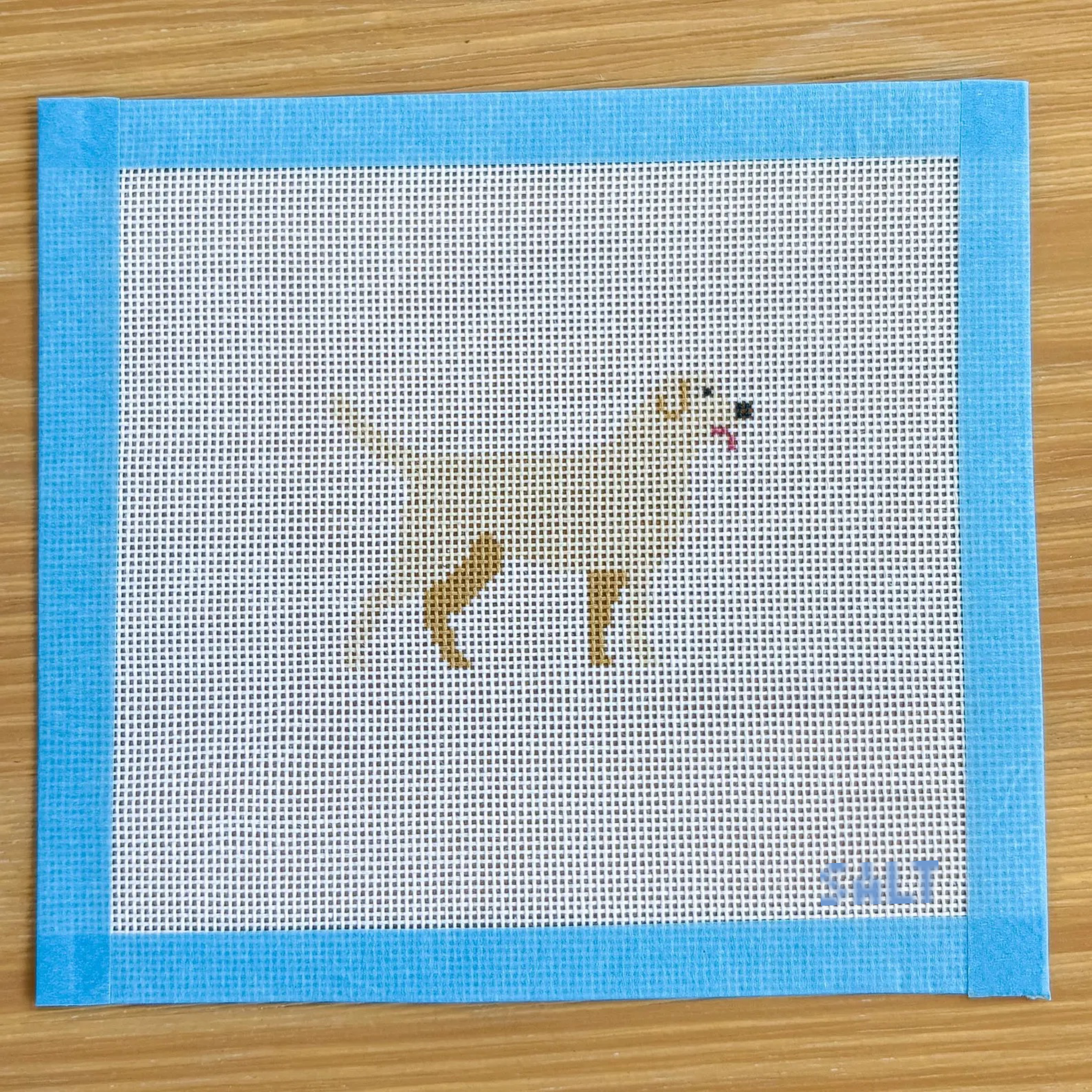 Yellow Lab Needlepoint Needlepoint Canvas