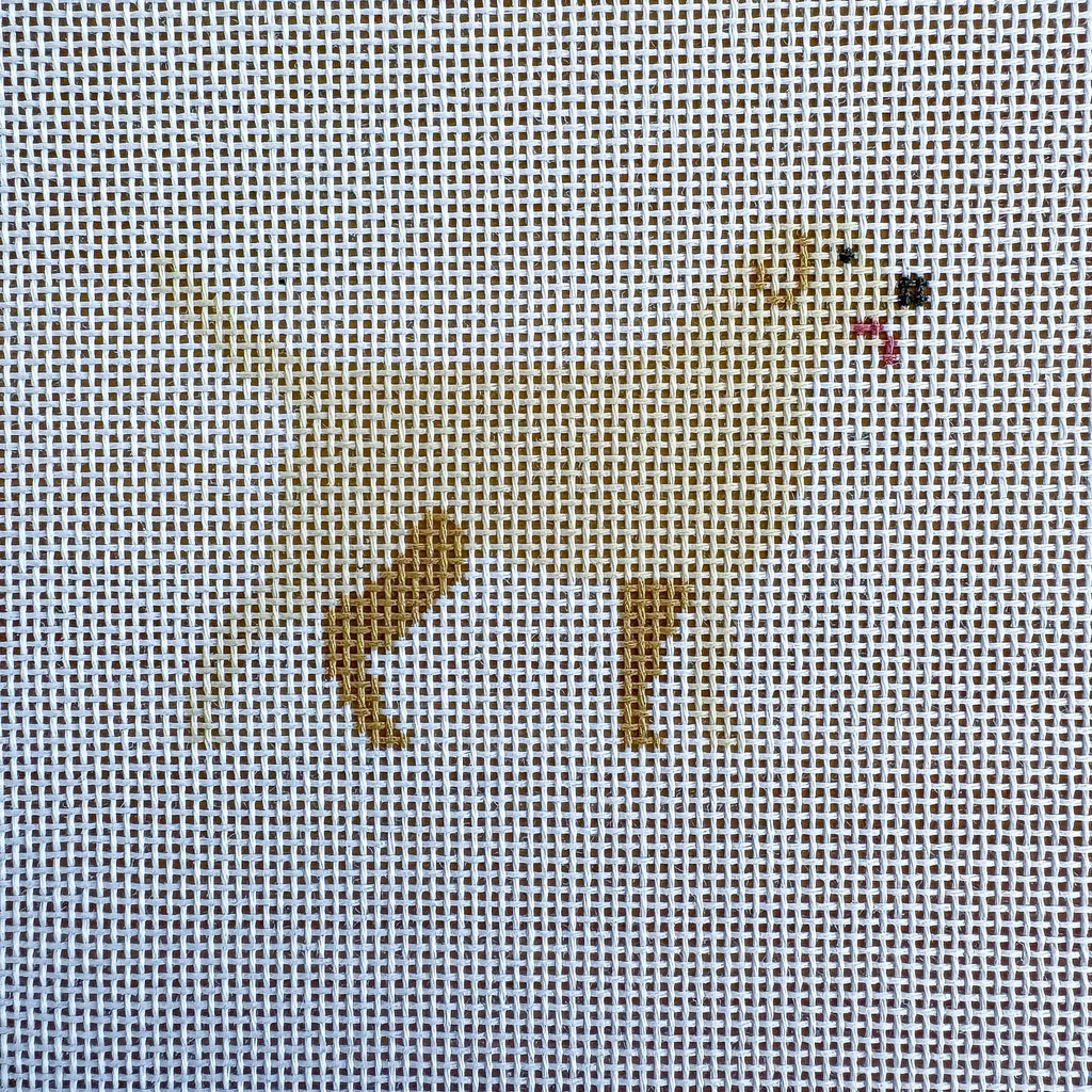 Yellow Lab Needlepoint Needlepoint Canvas