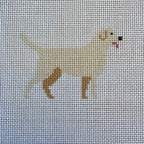 Yellow Lab Needlepoint Needlepoint Canvas
