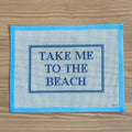 Take Me To The Beach Needlepoint Canvas