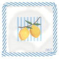 Lemon on Stripes Needlepoint Canvas
