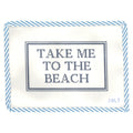 Take Me To The Beach Needlepoint Canvas