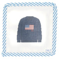 USA Sweater (Navy) Needlepoint Canvas